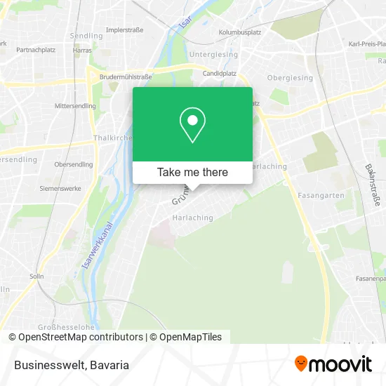 Карта Businesswelt