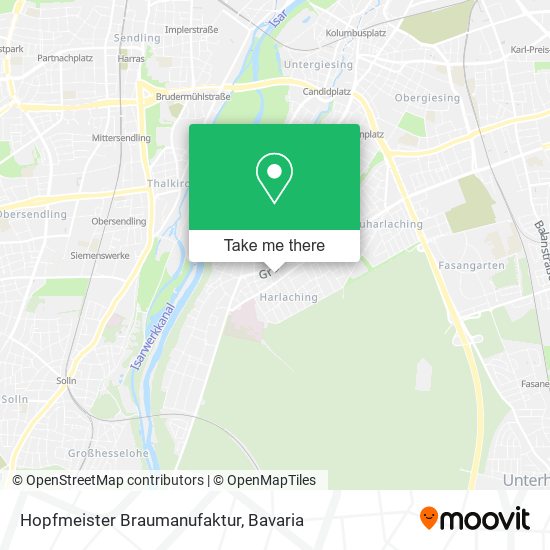 Hopfmeister Braumanufaktur map