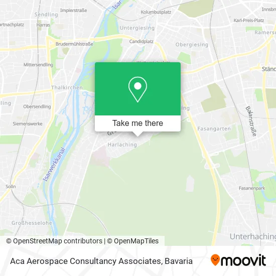 Карта Aca Aerospace Consultancy Associates