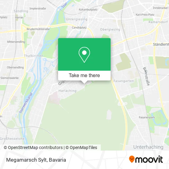 Карта Megamarsch Sylt