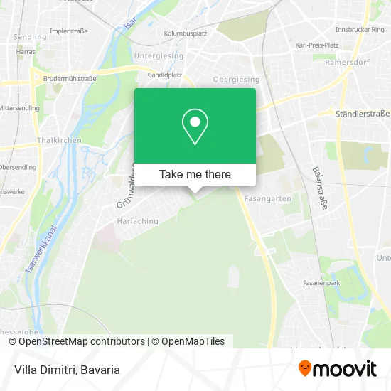 Карта Villa Dimitri