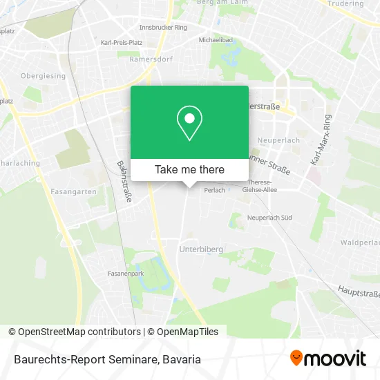 Карта Baurechts-Report Seminare