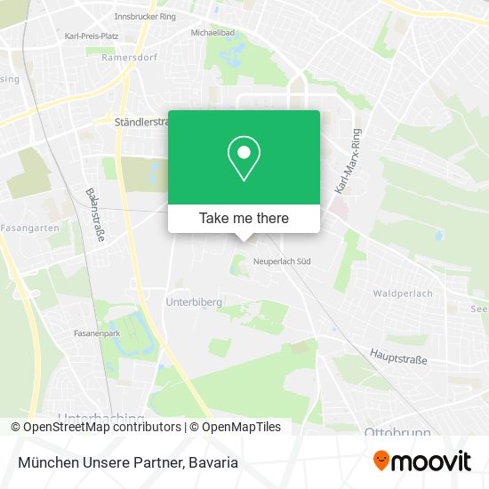München Unsere Partner map