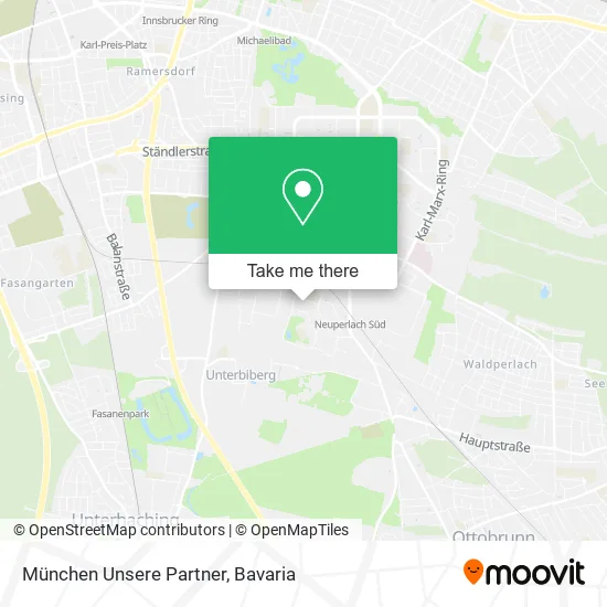 Карта München Unsere Partner