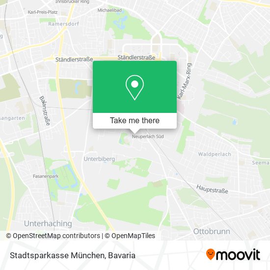 Карта Stadtsparkasse München