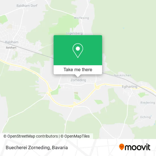 Карта Buecherei Zorneding