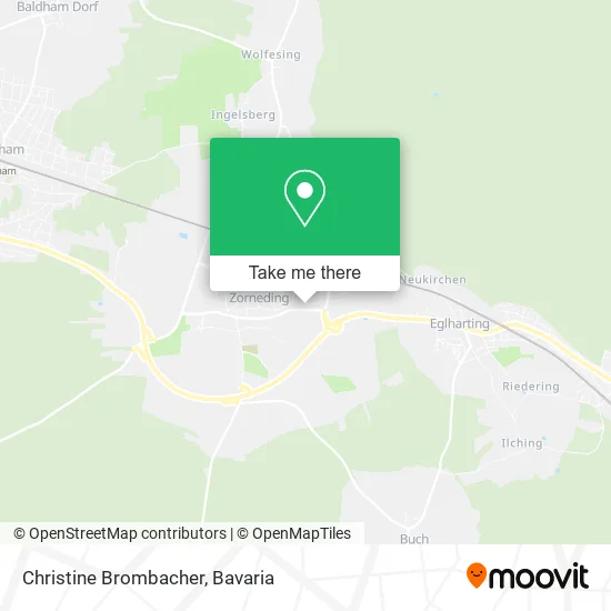 Карта Christine Brombacher