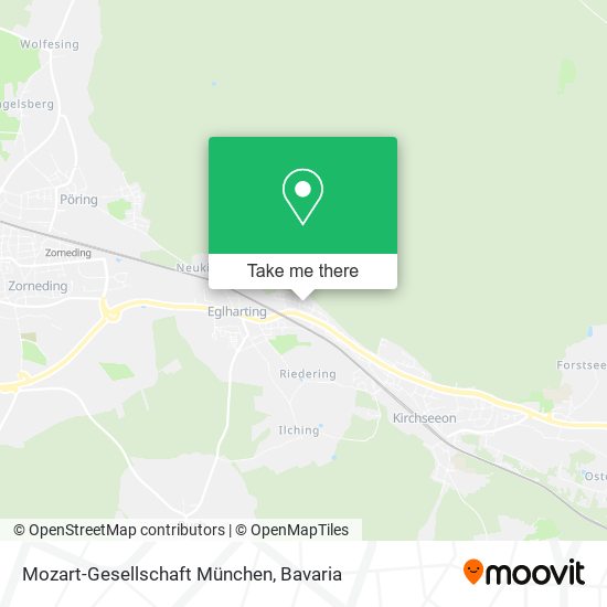Mozart-Gesellschaft München map