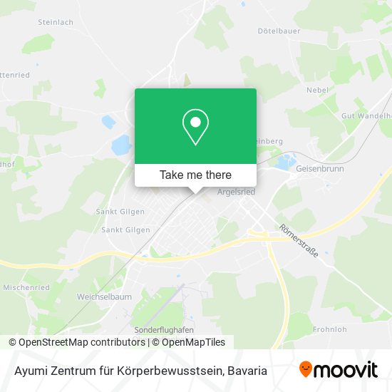 Ayumi Zentrum für Körperbewusstsein map