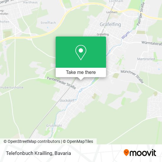 Telefonbuch Krailling map