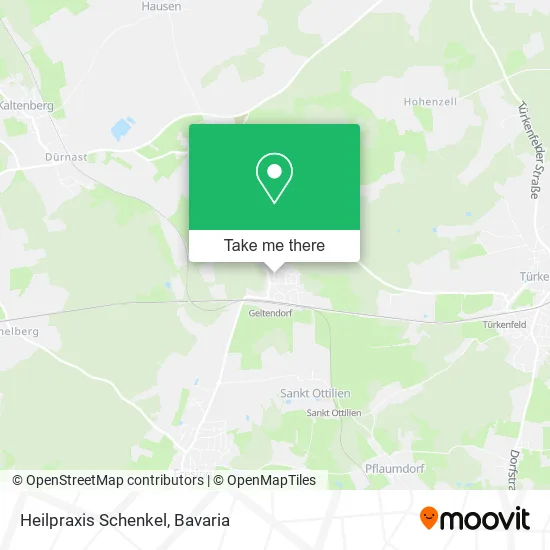 Карта Heilpraxis Schenkel