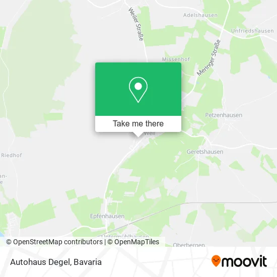 Карта Autohaus Degel