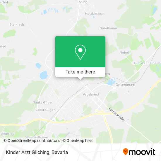 Карта Kinder Arzt Gilching