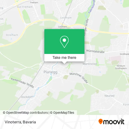 Карта Vinoterra