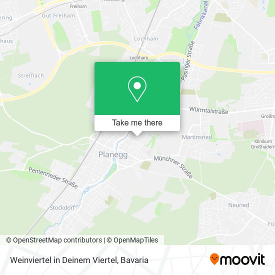 Weinviertel in Deinem Viertel map