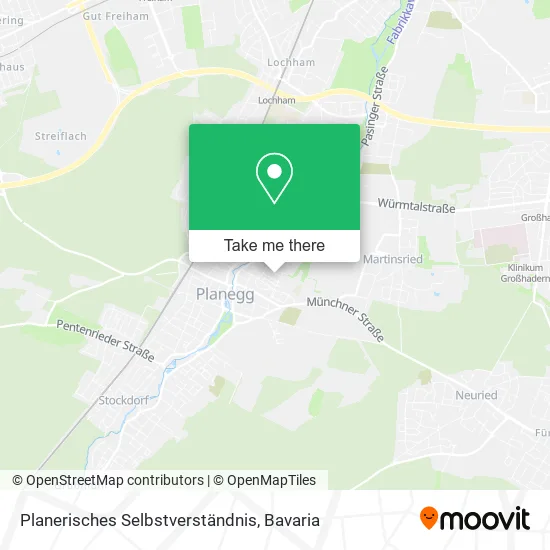 Карта Planerisches Selbstverständnis