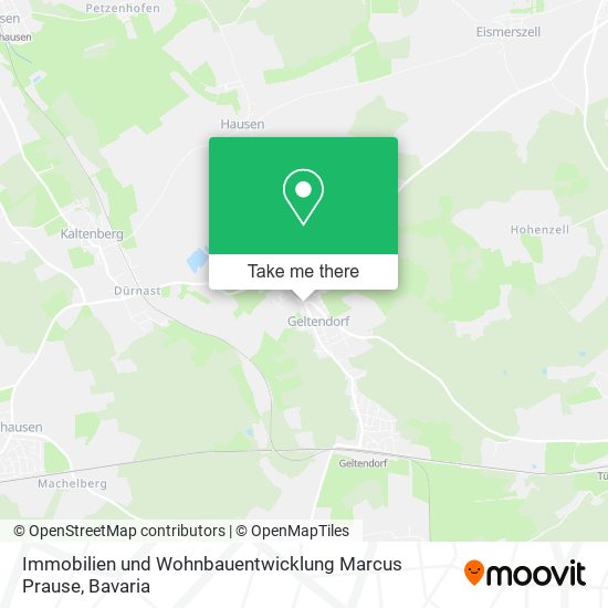 Immobilien und Wohnbauentwicklung Marcus Prause map