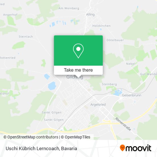 Uschi Kübrich Lerncoach map