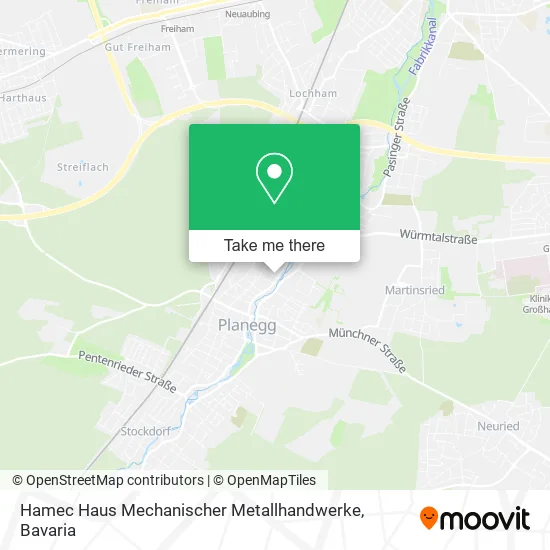 Карта Hamec Haus Mechanischer Metallhandwerke