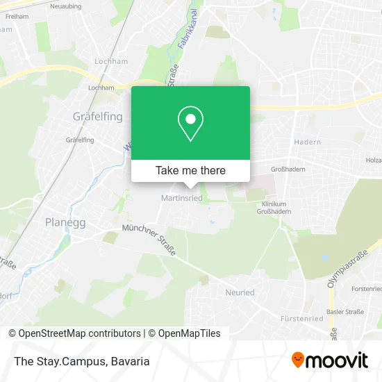 Карта The Stay.Campus