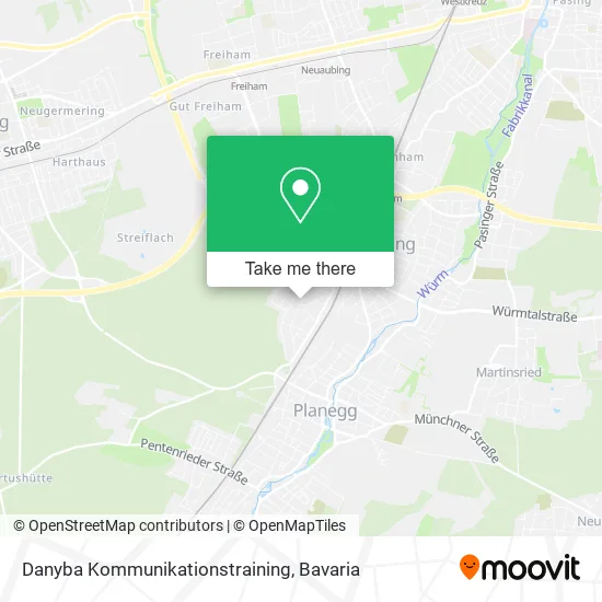 Карта Danyba Kommunikationstraining