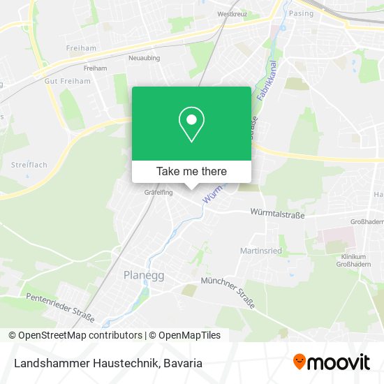 Landshammer Haustechnik map