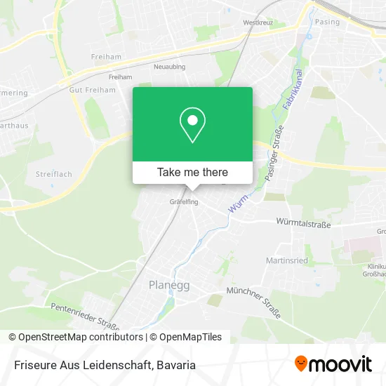 Карта Friseure Aus Leidenschaft