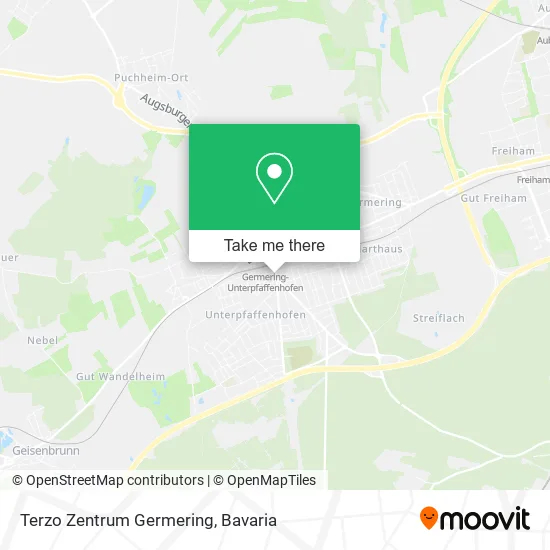 Карта Terzo Zentrum Germering