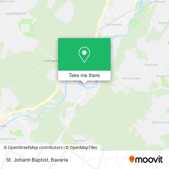 Карта St. Johann Baptist