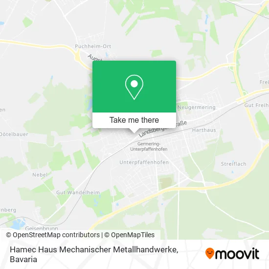 Карта Hamec Haus Mechanischer Metallhandwerke