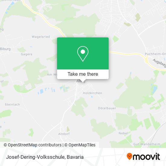 Josef-Dering-Volksschule map
