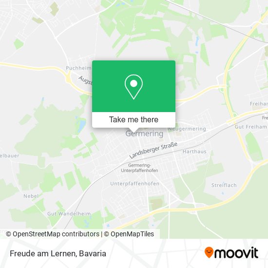 Карта Freude am Lernen