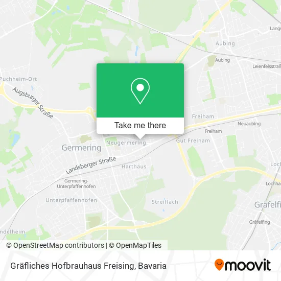 Карта Gräfliches Hofbrauhaus Freising