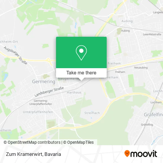 Карта Zum Kramerwirt
