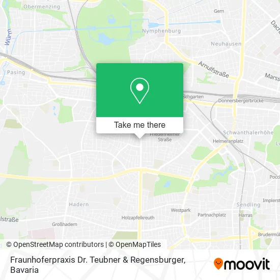 Карта Fraunhoferpraxis Dr. Teubner & Regensburger