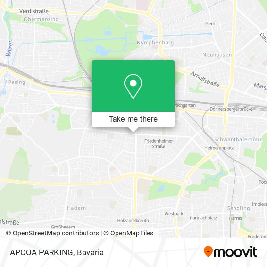 APCOA PARKING map