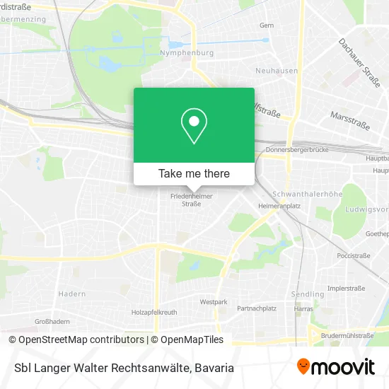 Карта Sbl Langer Walter Rechtsanwälte