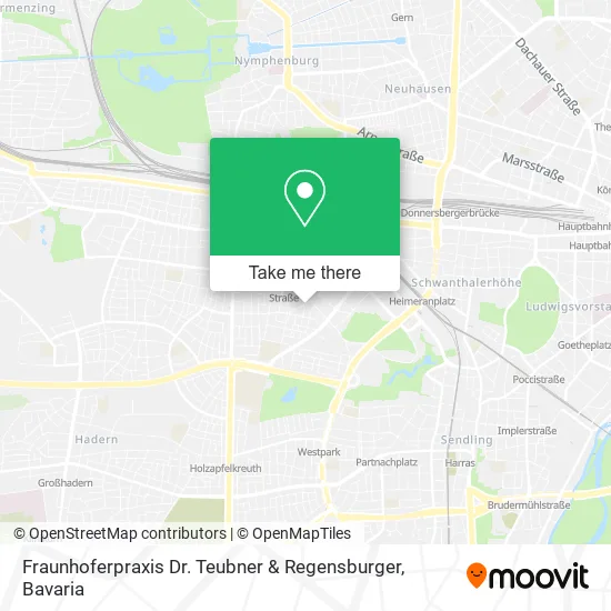 Карта Fraunhoferpraxis Dr. Teubner & Regensburger