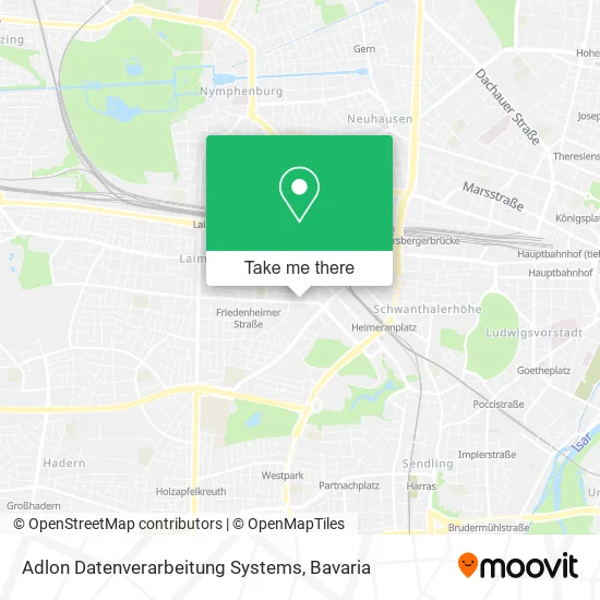 Adlon Datenverarbeitung Systems map