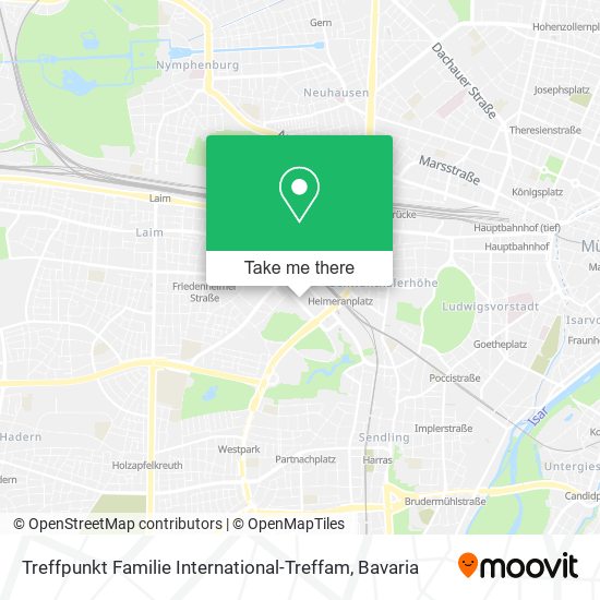 Treffpunkt Familie International-Treffam map