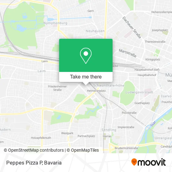 Карта Peppes Pizza P