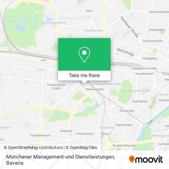 Münchener Management-und Dienstleistungen map