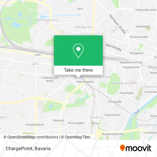 Карта ChargePoint