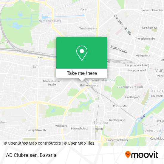 Карта AD Clubreisen