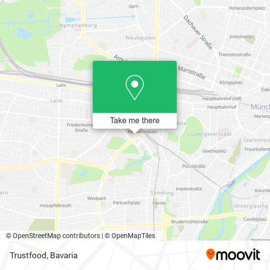 Карта Trustfood