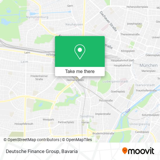 Deutsche Finance Group map