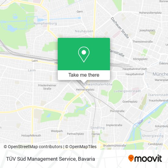 TÜV Süd Management Service map