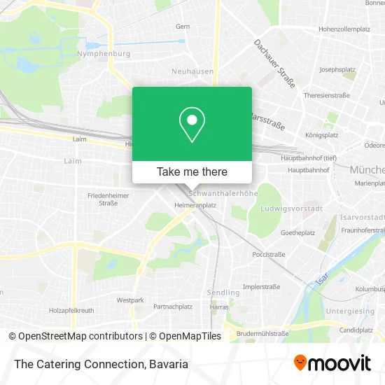 Карта The Catering Connection