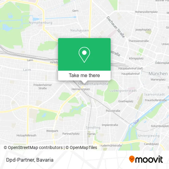 Карта Dpd-Partner