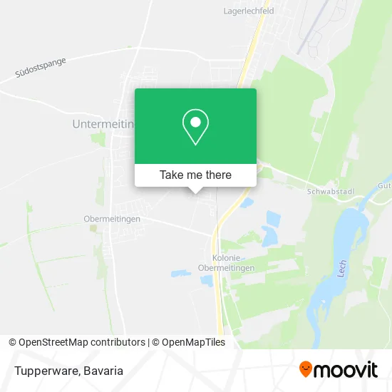 Карта Tupperware